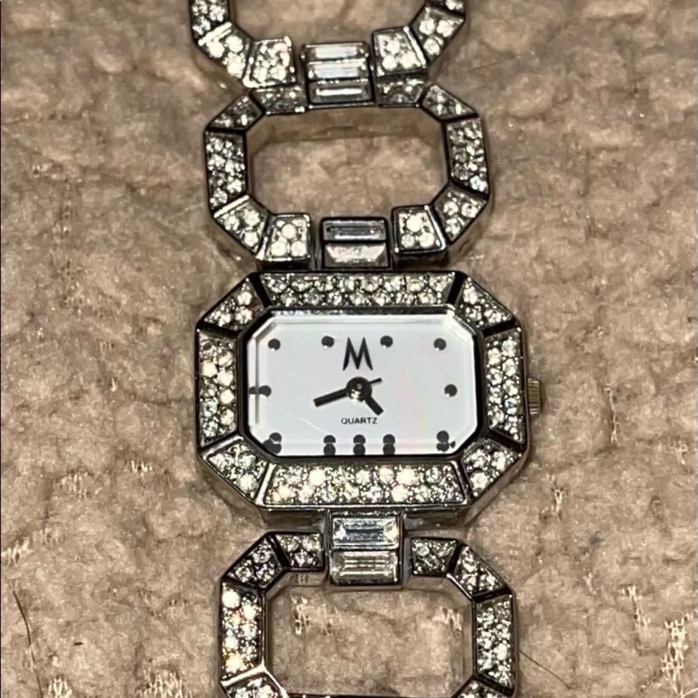 Melania Trump Silver Tone Watch